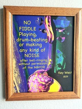 Original Art Print Key West History